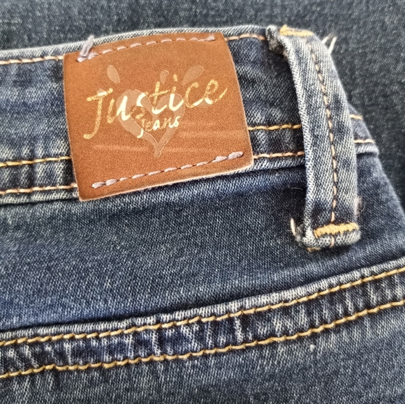 Girl's Justice Simply Low Skinny Jeans Jeggings Size 12R - Picture 11 of 11